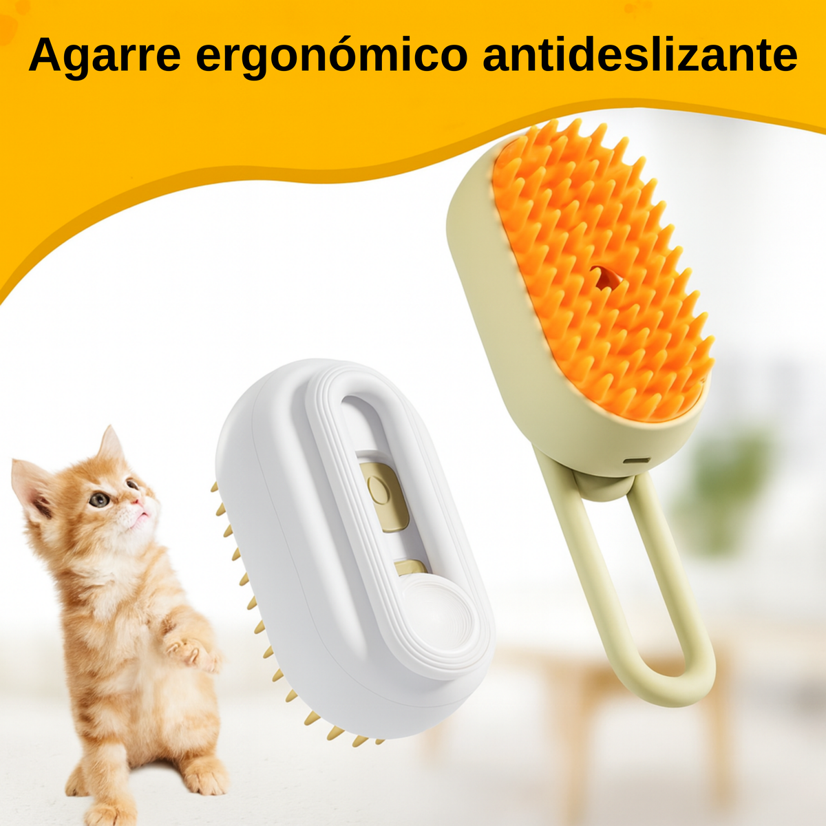 Cepillo de Vapor para Mascotas – Puffidu®