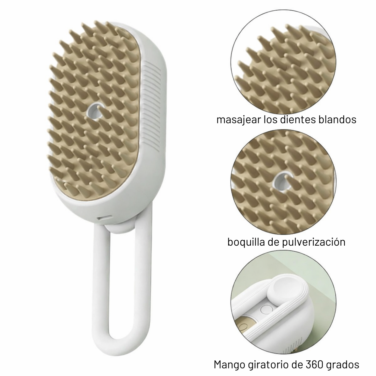 Cepillo de Vapor para Mascotas – Puffidu®